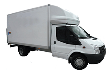 Van Hire Morecambe - Ford Luton Box Tail Lift - Van hire Morecambe