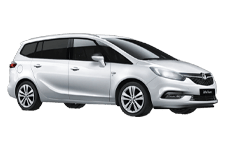 Van Hire Morecambe - Vauxhall Zafira 7-Seater - Minibus hire Morecambe